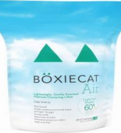Boxiecat Air Lightweight Gently Scented Clumping Litter(f) (a)