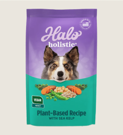 Halo Adult Dog – Holistic Vegan Plant Based With Kelp Recipe 3.5lb.10lb.21lb